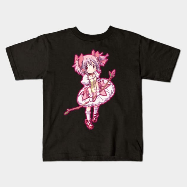 Madoka Kaname - Only You edit. II Kids T-Shirt by YueGraphicDesign